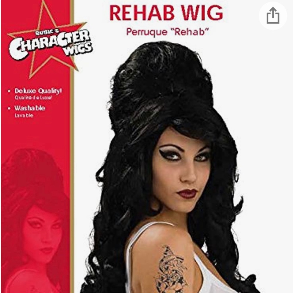 BRAND NEW Amy Winehouse Wig